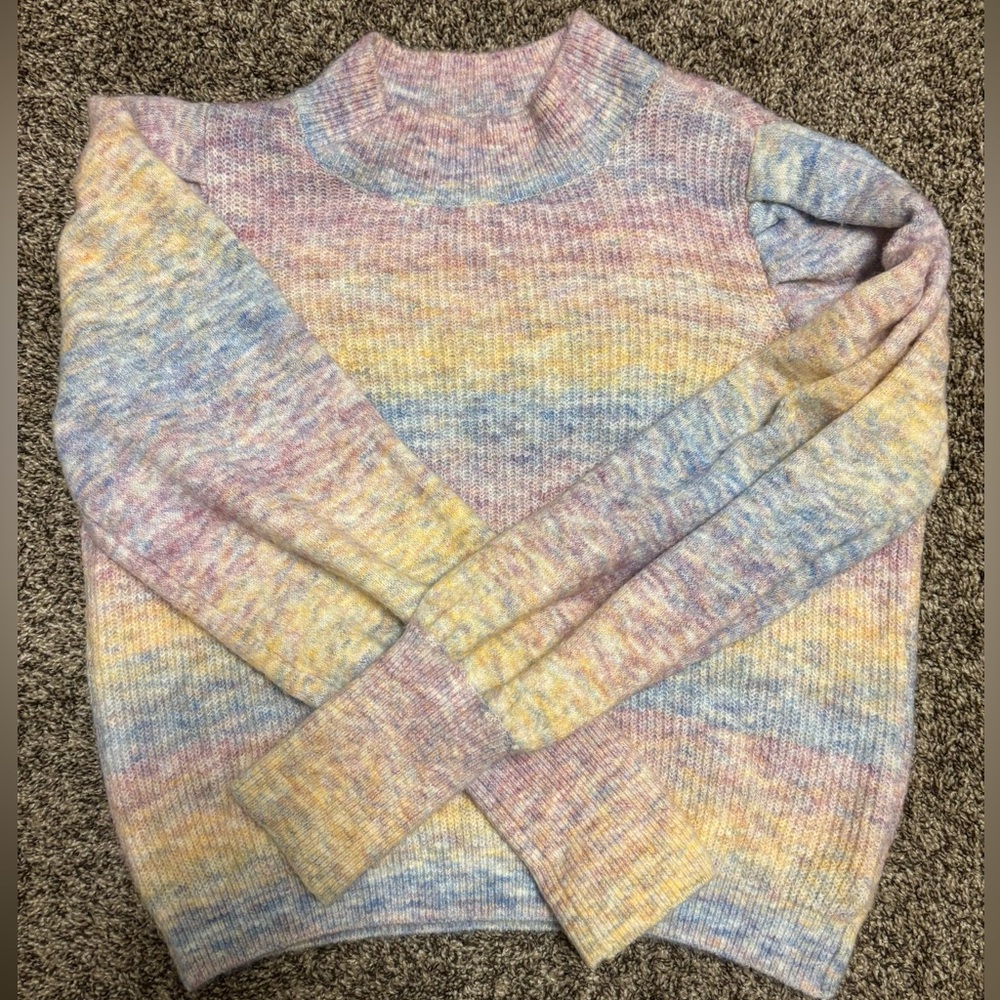SO Women’s Rainbow Mockneck Sweater